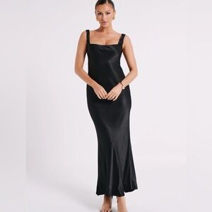 Meshki Ensley Satin Maxi Dress - Size XS